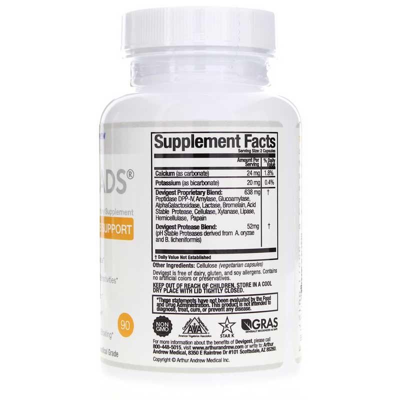 Devigest Advanced Digestive Support, 90 Capsules | Devigest advanced digestive support, 90 капсул