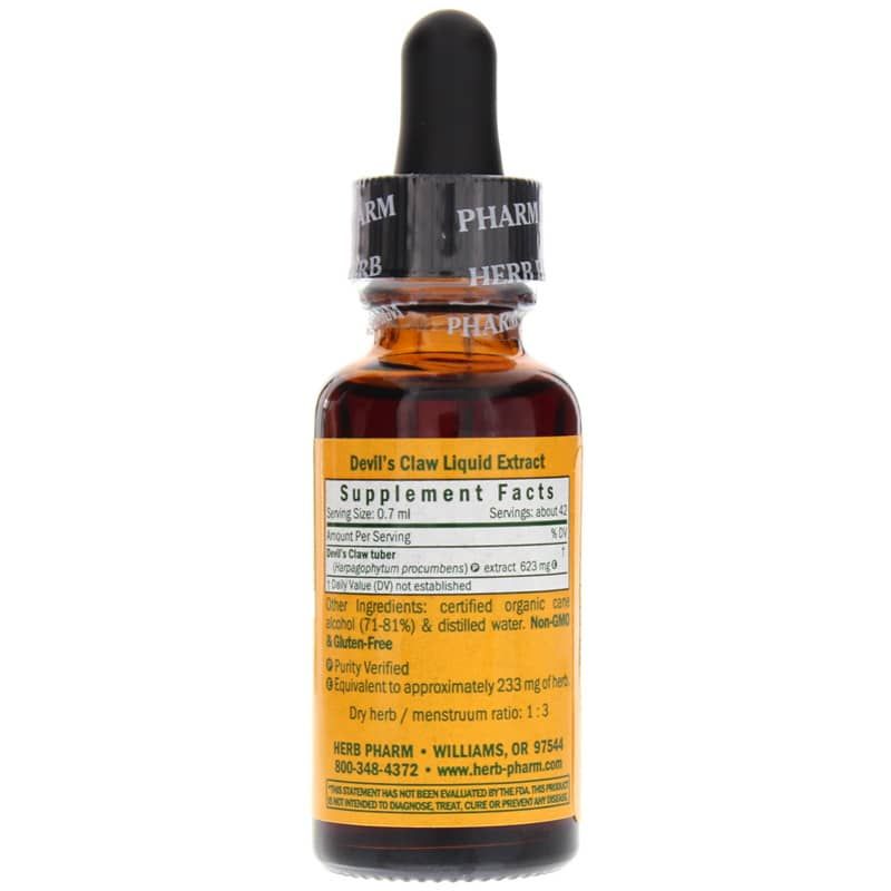 Devil's Claw Extract, 1 Oz | Экстракт когтя дьявола, 1 унция