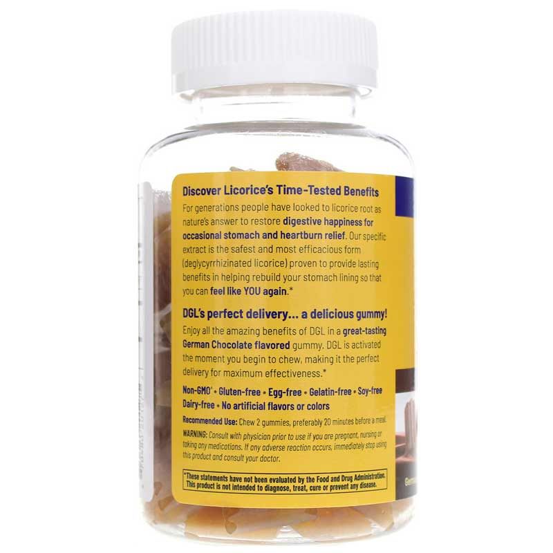 DGL Stomach Soothe Gummies | Жевательные резинки для успокоения желудка DGL