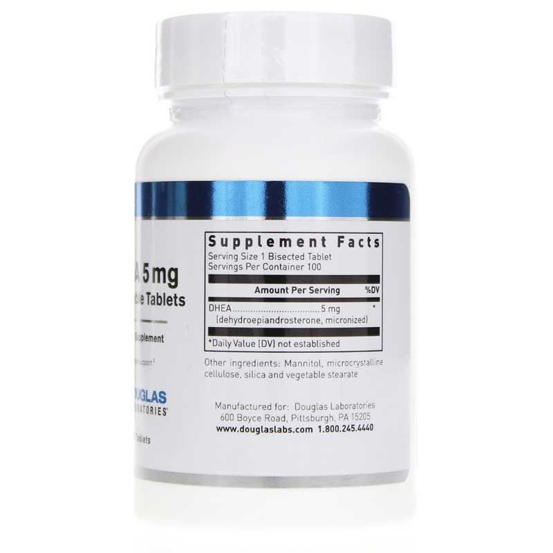 DHEA 5 Mg Dissolvable Tablets | DHEA 5 мг рассасывающиеся таблетки