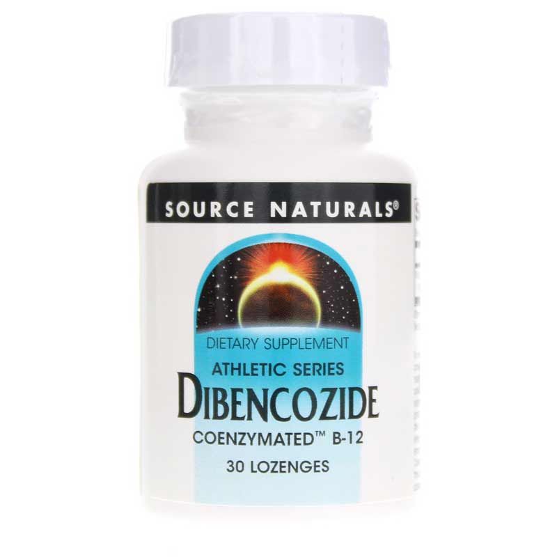 Dibencozide Coenzymated B-12, 30 Lozenges | Дибенкозид коензимований В-12, 30 конвалій