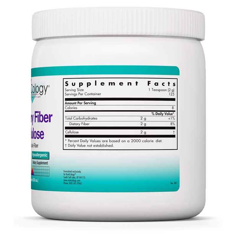 Dietary Fiber Cellulose Powder | Порошок целлюлозы с пищевыми волокнами