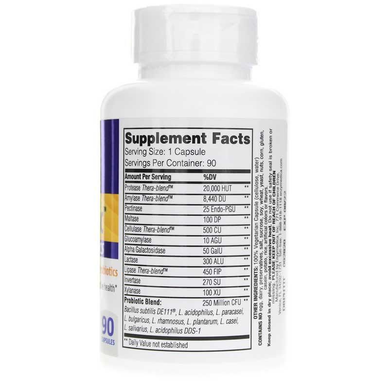 Digest Basic + Probiotics, 90 Capsules | Усваивать основные и пробиотики, 90 капсул