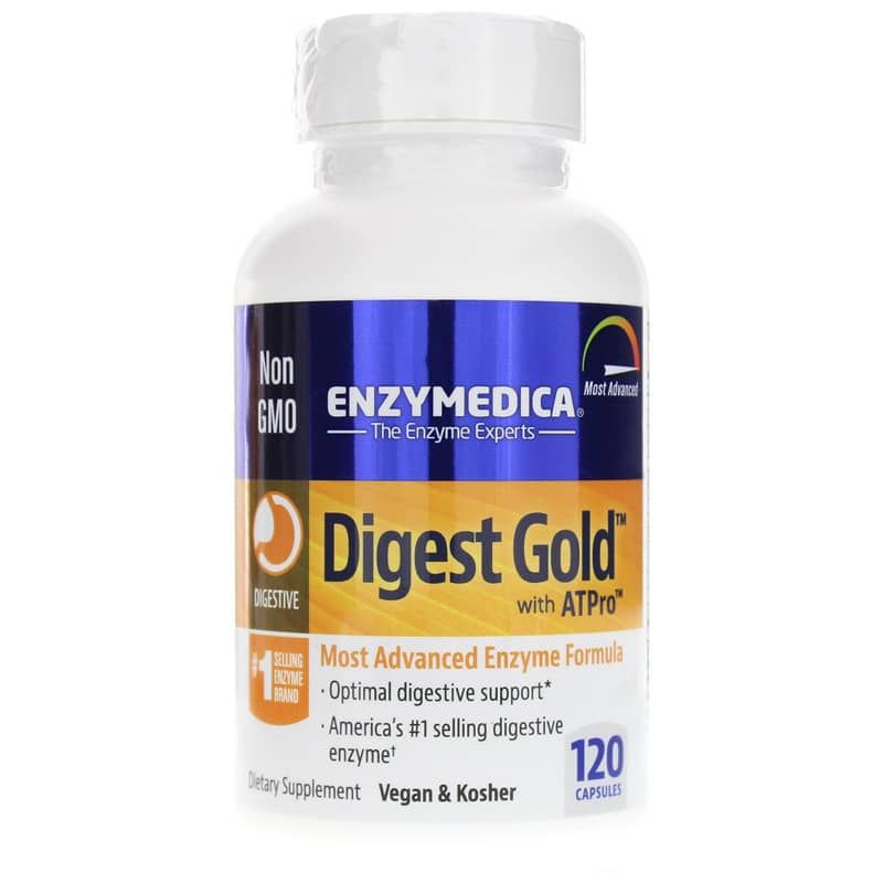 Digest Gold with ATPro, 120 Capsules | Переварити золото за допомогою ATPro, 120 капсул