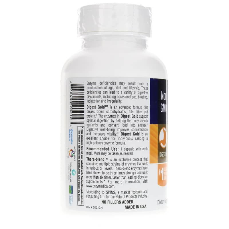 Digest Gold with ATPro, 120 Capsules | Переварить золото с помощью ATPro, 120 капсул