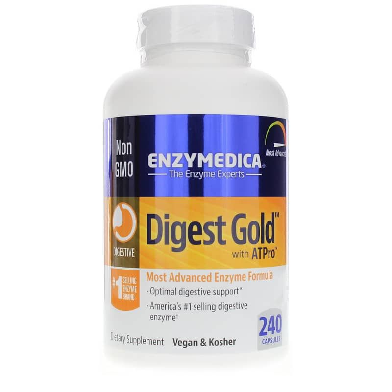 Digest Gold with ATPro, 240 Capsules | Переварить золото с помощью ATPro, 240 капсул