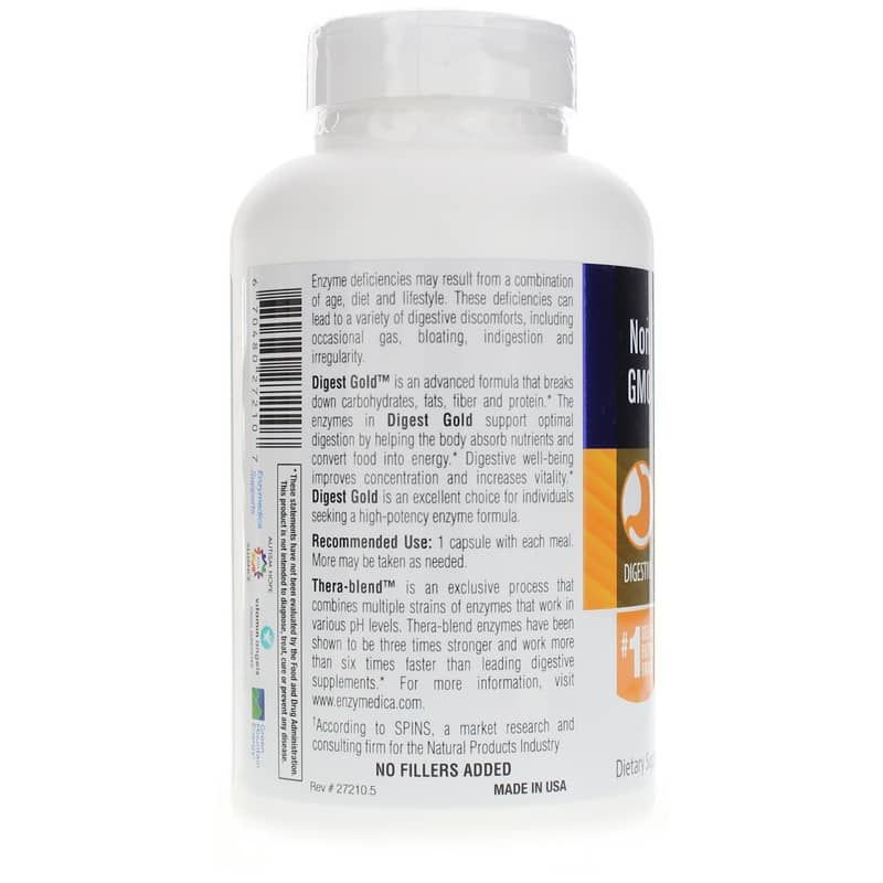 Digest Gold with ATPro, 240 Capsules | Переварить золото с помощью ATPro, 240 капсул