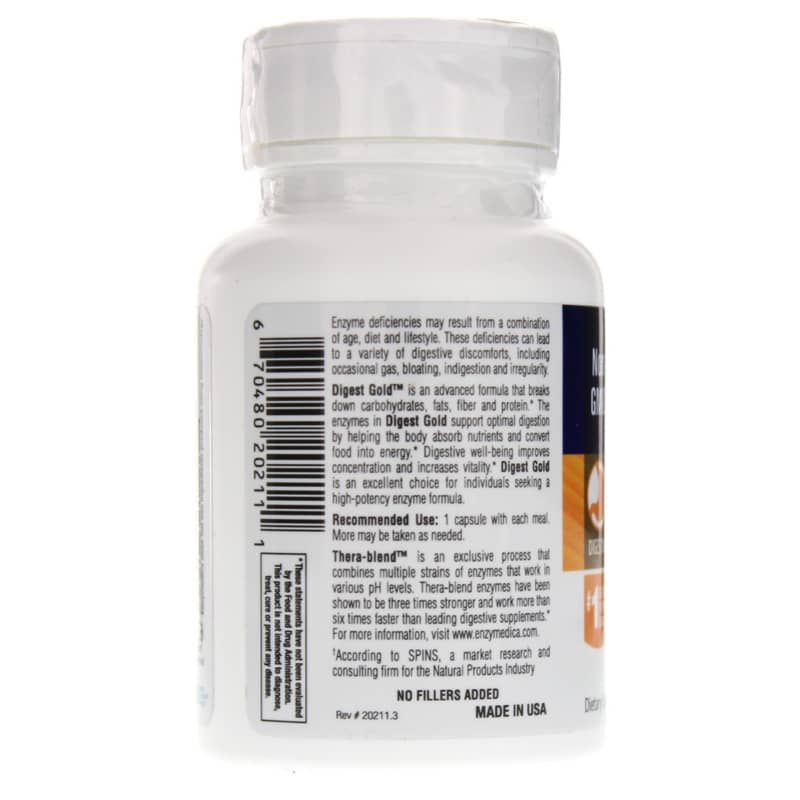 Digest Gold with ATPro, 45 Capsules | Переварить золото с помощью ATPro, 45 капсул