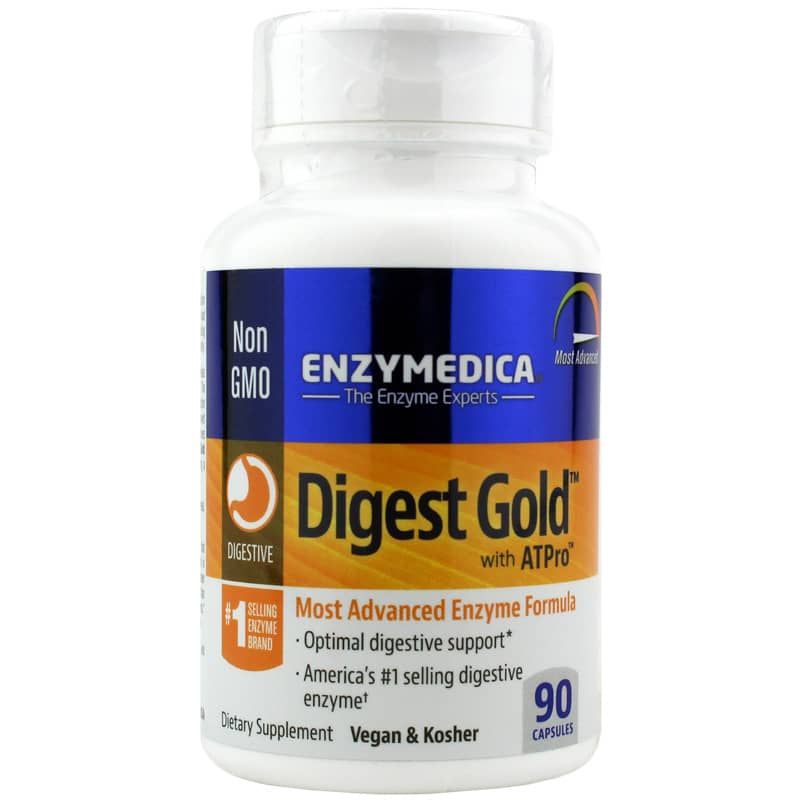 Digest Gold with ATPro, 90 Capsules | Переварити золото за допомогою ATPro, 90 капсул