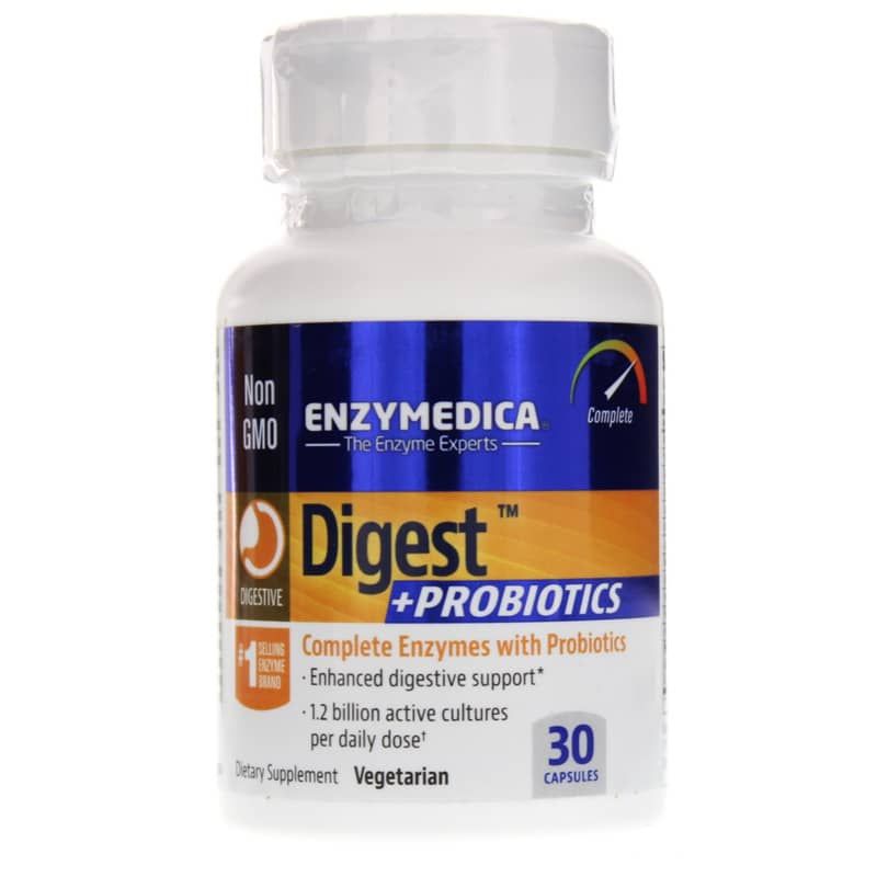 Digest + Probiotics, 30 Capsules | Пищеварение и пробиотики, 30 капсул