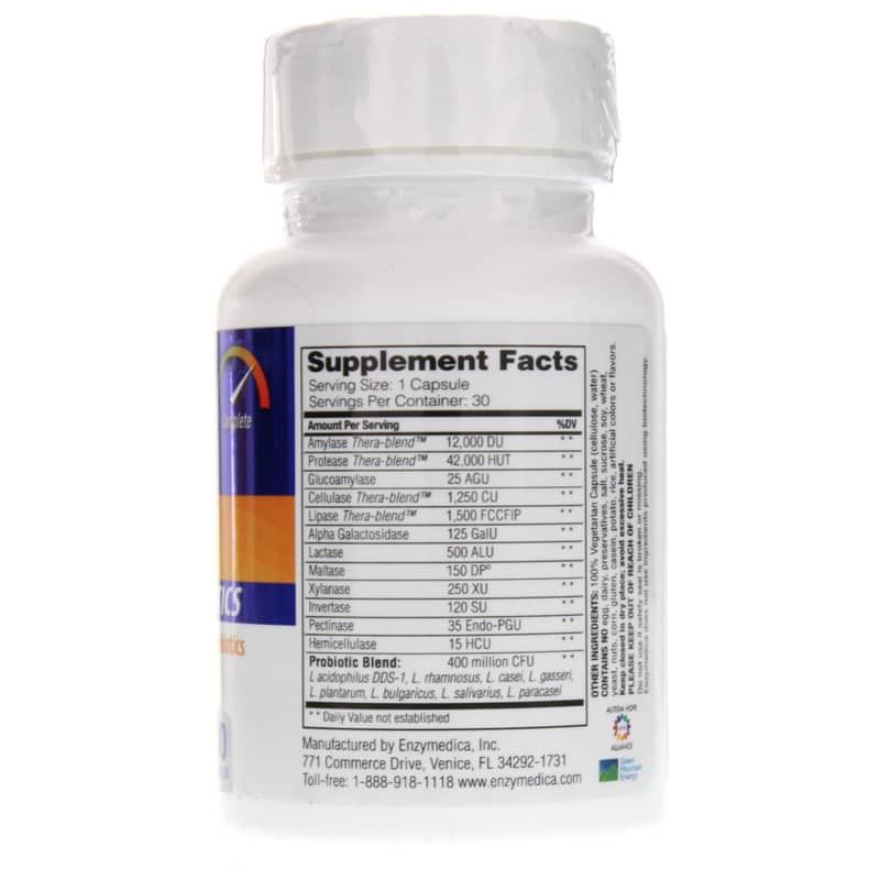 Digest + Probiotics, 30 Capsules | Пищеварение и пробиотики, 30 капсул