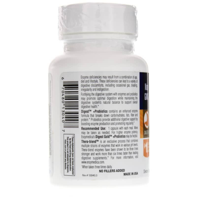 Digest + Probiotics, 30 Capsules | Пищеварение и пробиотики, 30 капсул