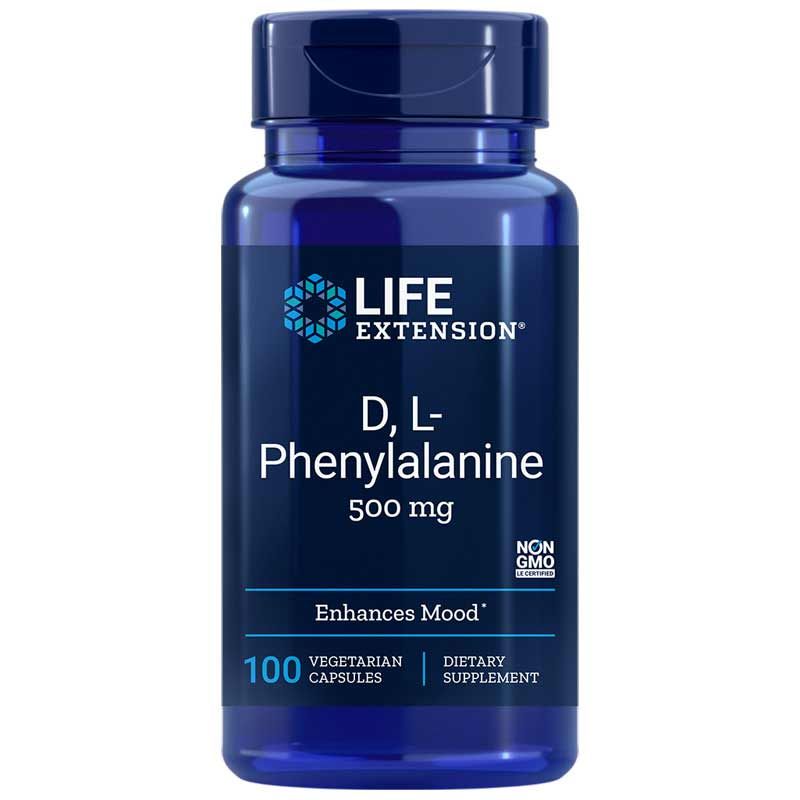 DL-Phenylalanine 500 Mg | DL-фенілаланін 500 мг