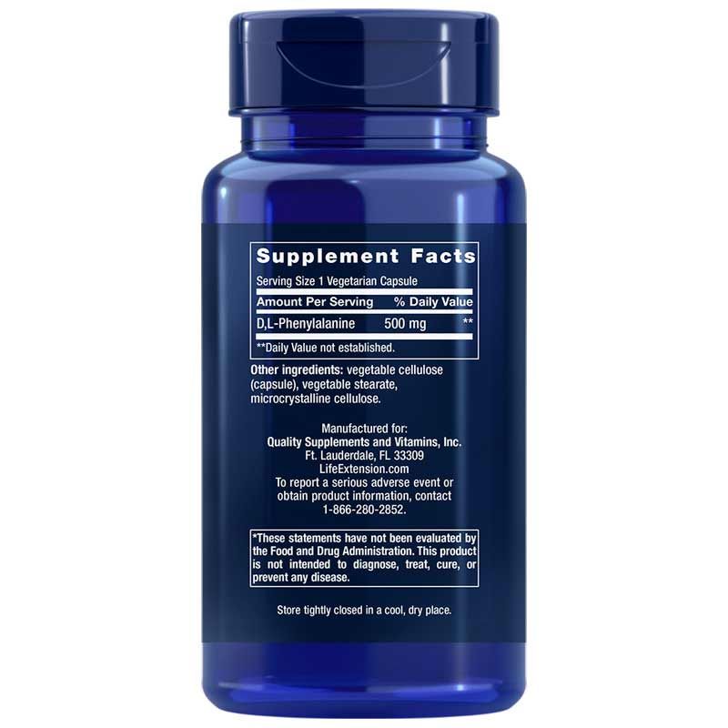 DL-Phenylalanine 500 Mg | DL-фенілаланін 500 мг