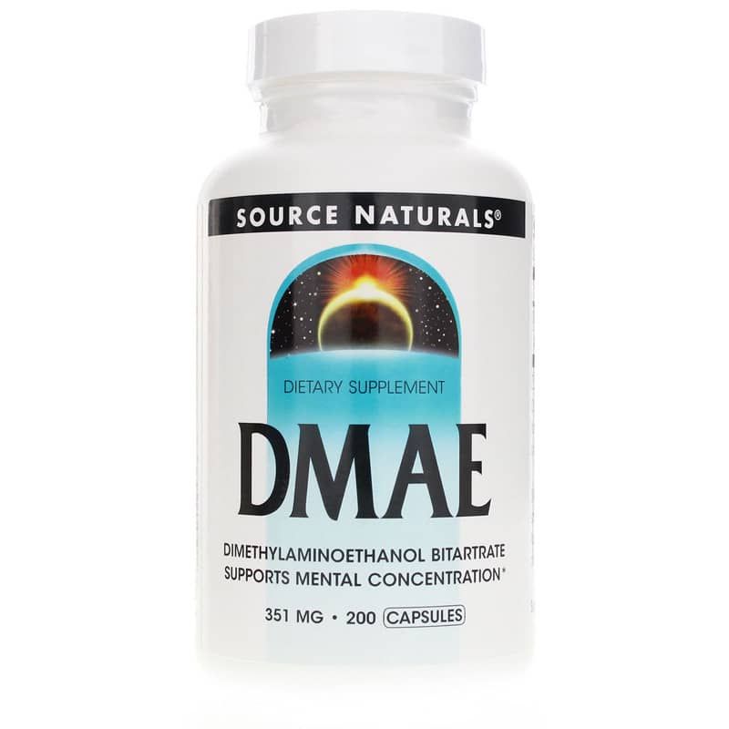 DMAE 351 Mg, 200 Capsules | ДМАЭ 351 мг, 200 капсул