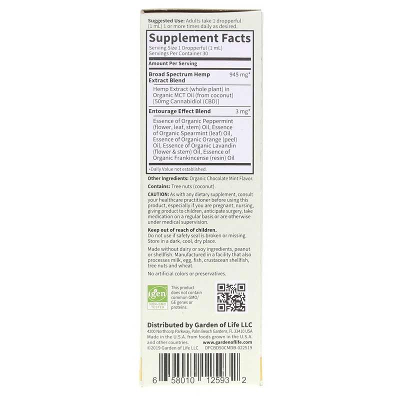 Dr. Formulated CBD 50 Mg Drops, Chocolate Mint | Dr. formulated CBD 50 mg drops, Шоколадная мята