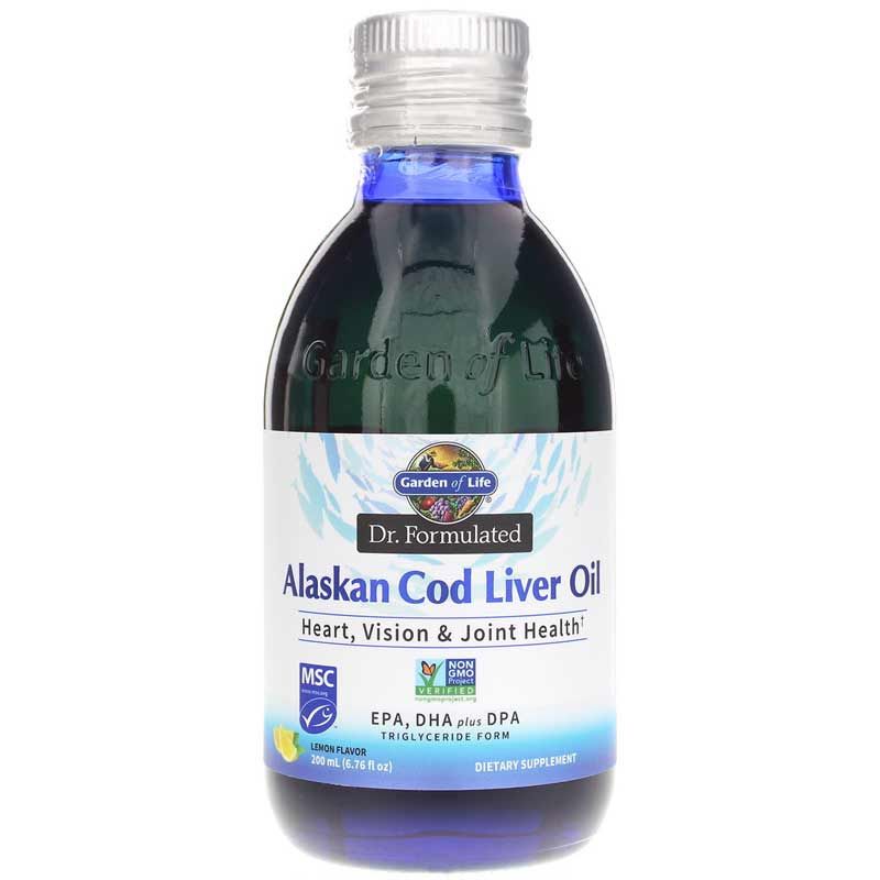 Dr. Formulated Alaskan Cod Liver Oil, 6.76 Oz | Dr. formulated аляскинська олія печінки тріски, 6,76 унції