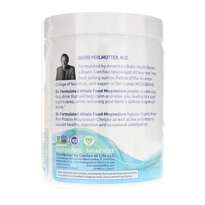 Dr. Formulated Whole Food Magnesium Raspberry Lemon, 14.9 Oz | Dr. formulated whole food магній малина лимон, 14,9 унції