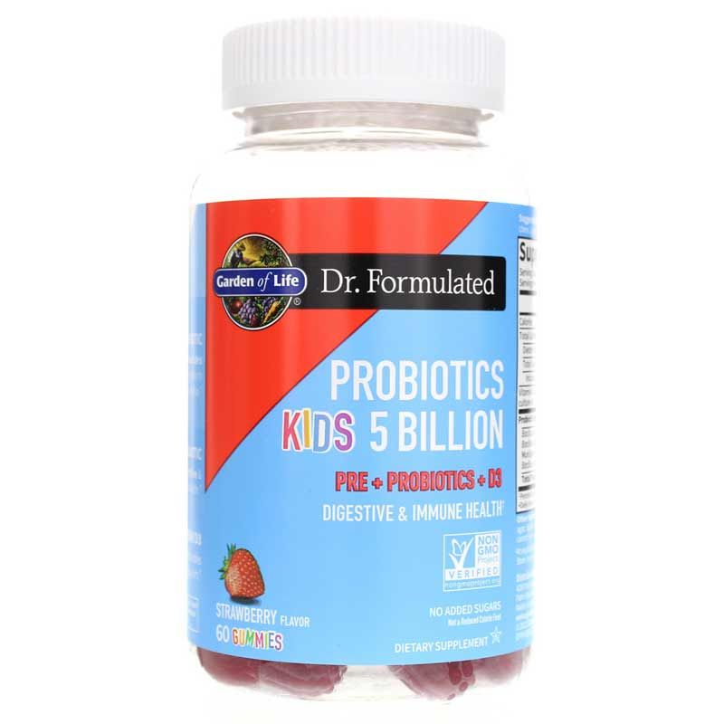 Dr. Formulated Probiotics Kids 5 Billion Gummies | Доктор сформулював пробіотики для дітей на 5 мільярдів жуйок