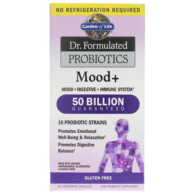 Dr. Formulated Probiotics Mood + Shelf-Stable | Пробиотики dr. formulated настроение и хранение на полке