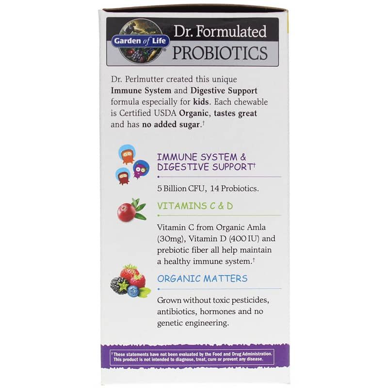 Dr. Formulated Probiotics Organic Kids + Shelf-Stable | Dr. formulated пробиотики органические детские и пригодные для хранения