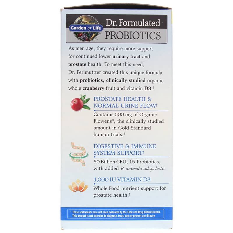 Dr. Formulated Probiotics Prostate + Shelf-Stable | Dr. formulated пробіотики простатит і зберігання на полиці