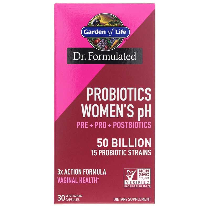 Dr. Formulated Probiotics Women's pH 50 Billion | Dr. formulated пробіотики жіночі pH 50 мільярдів