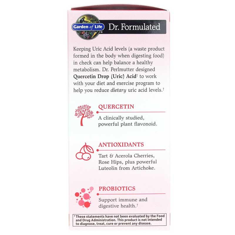 Dr. Formulated Quercetin Drop Uric Acid | Dr. formulated кверцетин краплі сечової кислоти