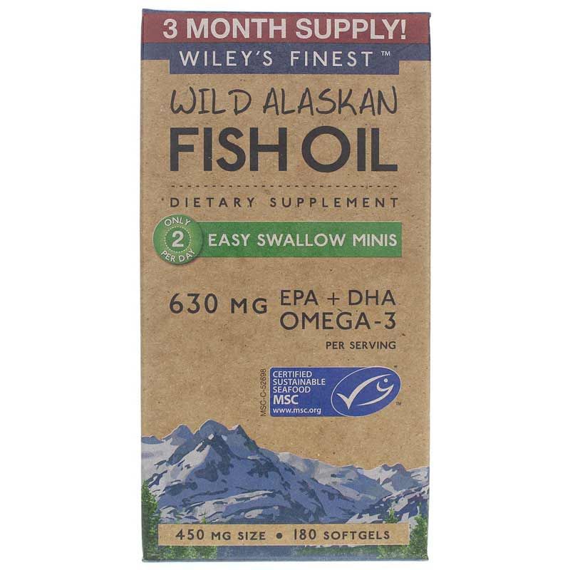 Easy Swallow Minis 630 Mg EPA + DHA, 180 Softgels | Легко проковтувані мініатюри 630 мг ЕПК і ДГК, 180 гелевих капсул