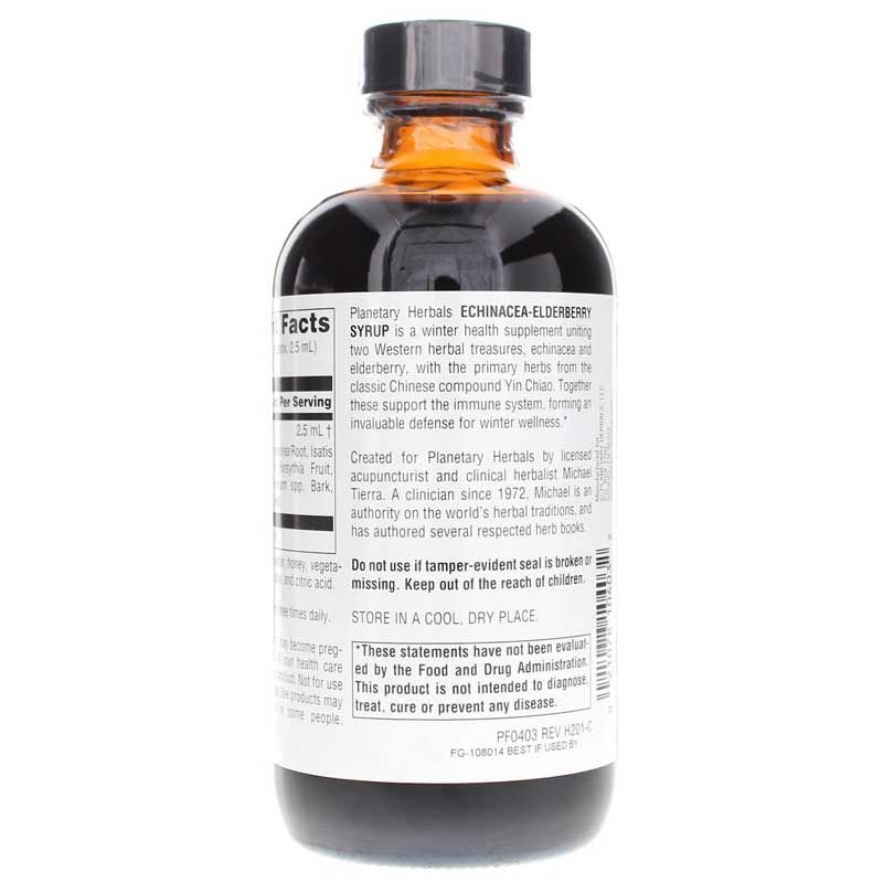 Echinacea-Elderberry Syrup, 8 Oz | Сироп эхинацеи и ольхи, 8 унций