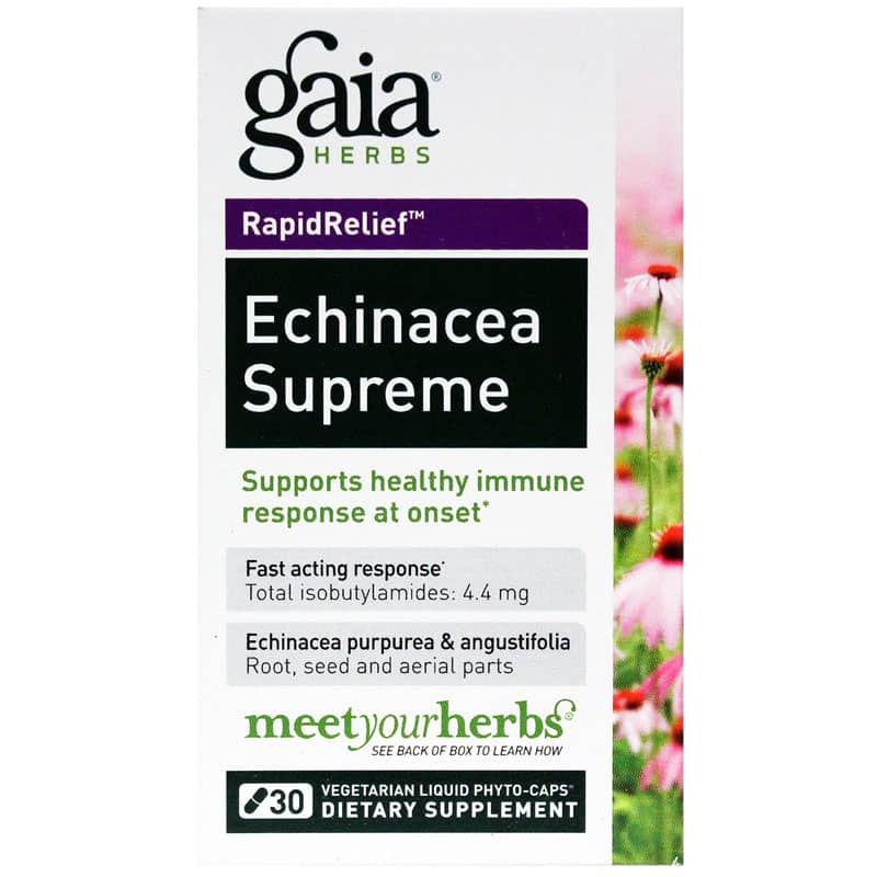 Echinacea Supreme, 30 Liquid Phyto Caps | Эхинацея высшая, 30 жидких фитокапсул