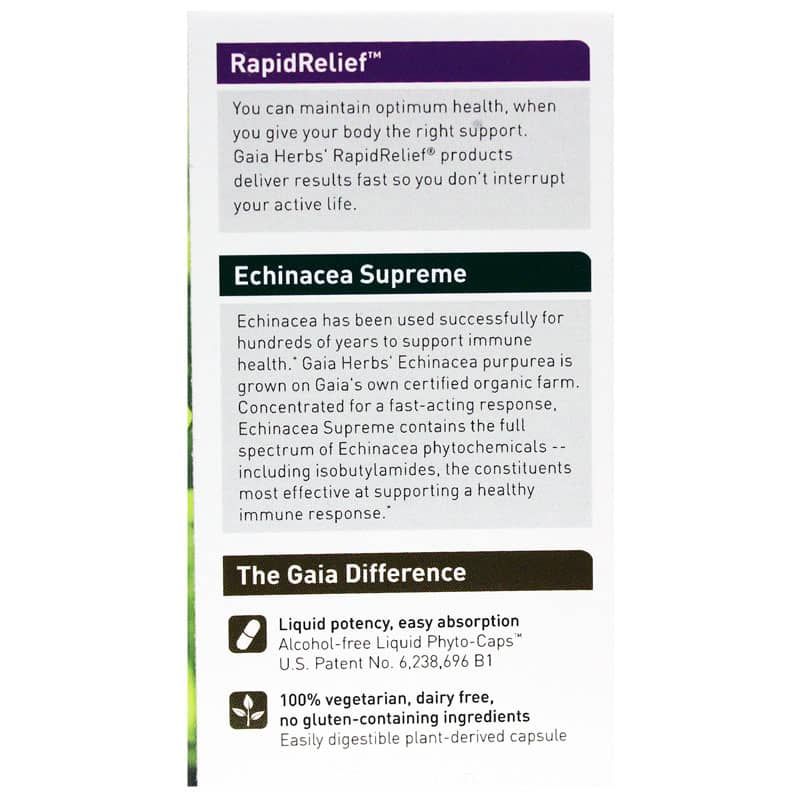 Echinacea Supreme, 30 Liquid Phyto Caps | Эхинацея высшая, 30 жидких фитокапсул