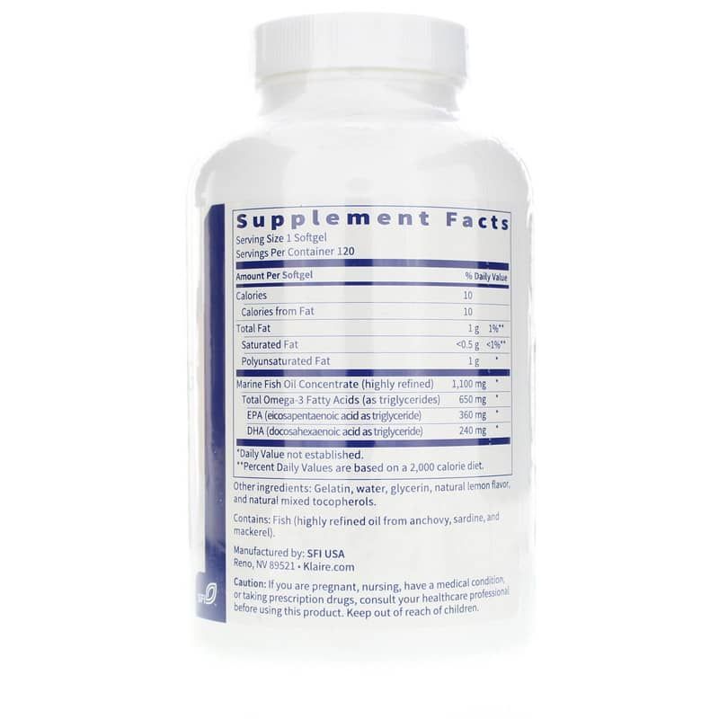 Eicosamax TG Ultra-Pure Fish Oil, 120 Softgels | Эйкозамакс ТГ ультрачистый рыбий жир, 120 гелевых капсул