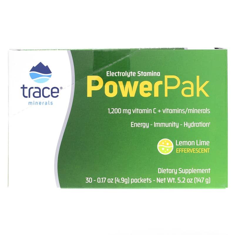 Electrolyte Stamina Power Pak, Lemon Lime | Электролит stamina power pak, Лимон-лайм