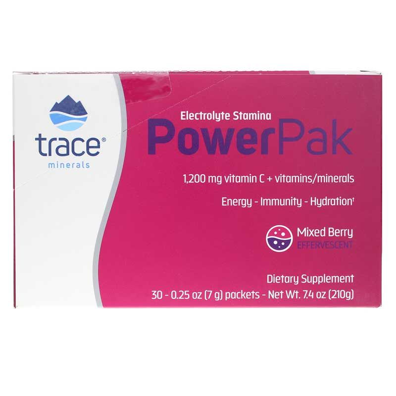 Electrolyte Stamina Power Pak, Mixed Berry | Электролит stamina power pak, Смешанные ягоды