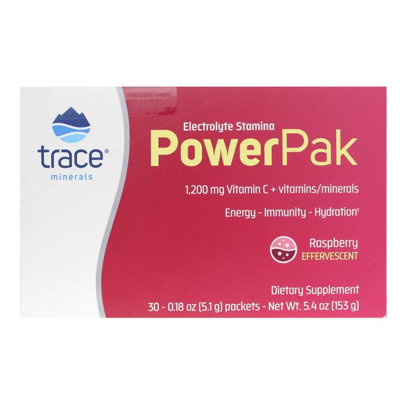 Electrolyte Stamina Power Pak, Raspberry | Электролит stamina power pak, Малина