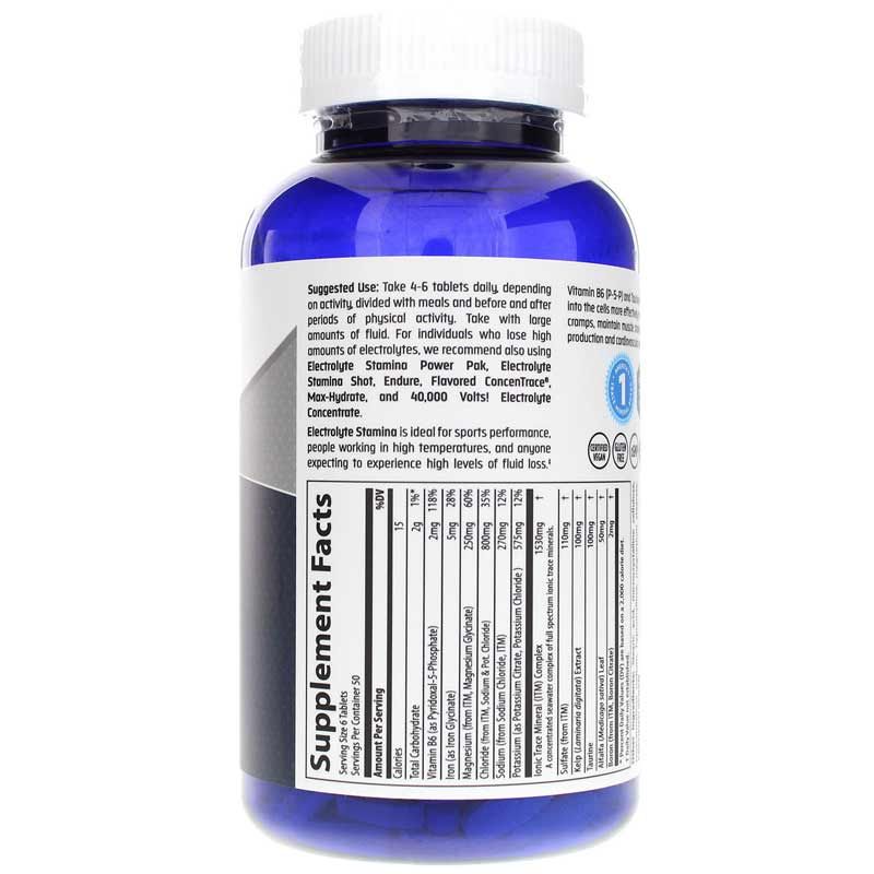 Electrolyte Stamina Tabs, 300 Tablets | Электролиты стамина табс, 300 таблеток