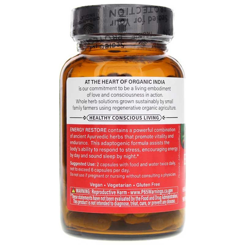Energy Restore, 90 Veg Capsules | Восстановление энергии, 90 вегетерианских капсул