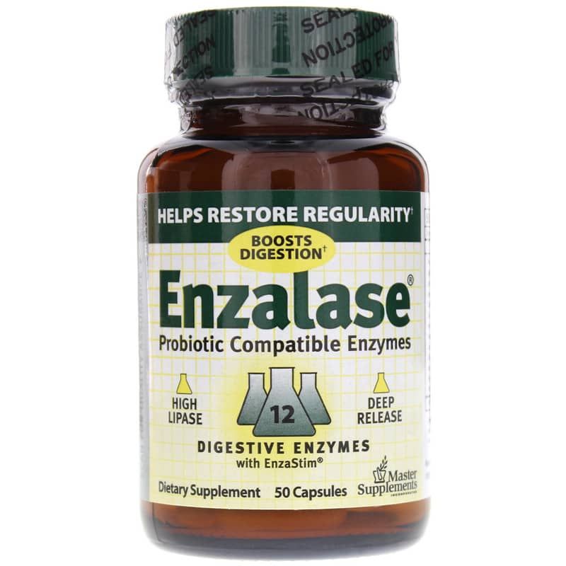 Enzalase, 50 Capsules | Энзалазаляза, 50 капсул