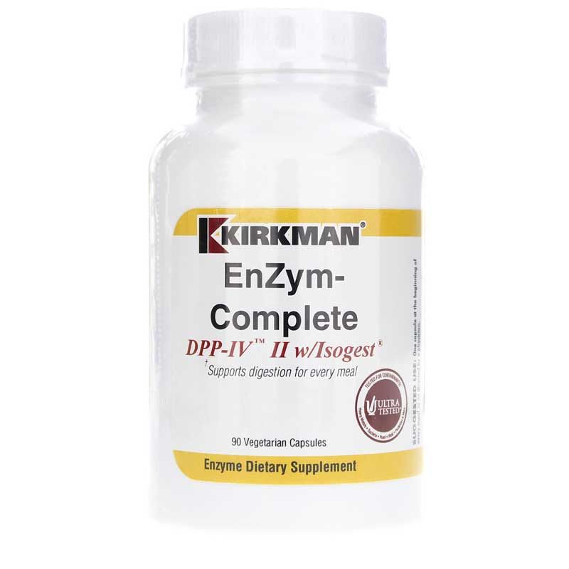 EnZym Complete/DPP-IV II w/Isogest, 90 Capsules | EnZym complete/DPP-IV II w/isogest, 90 капсул