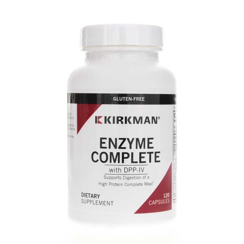 Enzym-Complete with DPP-IV, 120 Veg Capsules | Энзим-комплекс с DPP-IV, 120 вегетерианских капсул