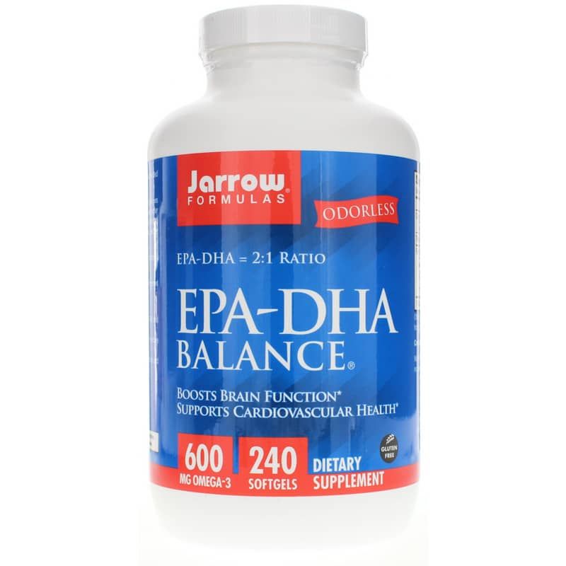 EPA-DHA Balance 2:1 Omega-3, 240 Softgels | Баланс EPA-DHA 2:1 омега-3, 240 гелевых капсул