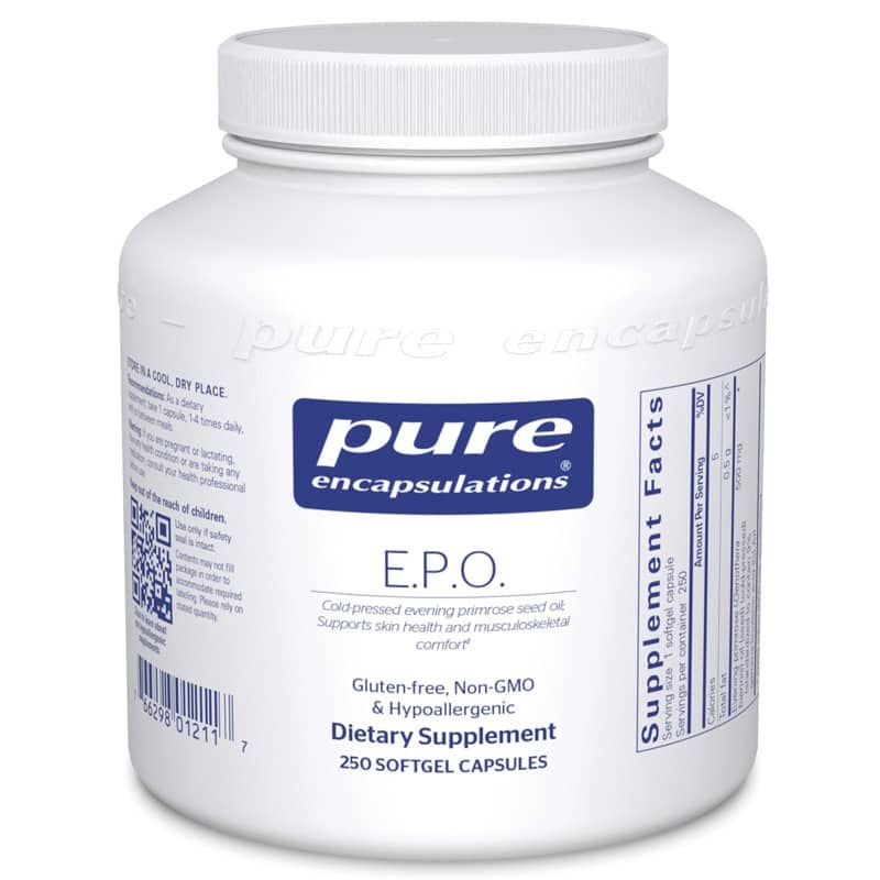 E.P.O. (evening primrose oil), 250 Softgels | E.P.O. (масло примулы вечерней), 250 гелевых капсул
