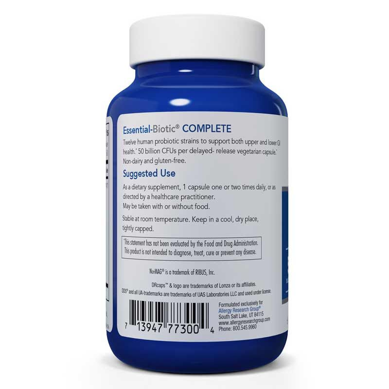 Essential-Biotic Complete Formula Probiotic 50 Billion CFU | Essential-biotic complete formula пробіотик 50 мільярдів КУО