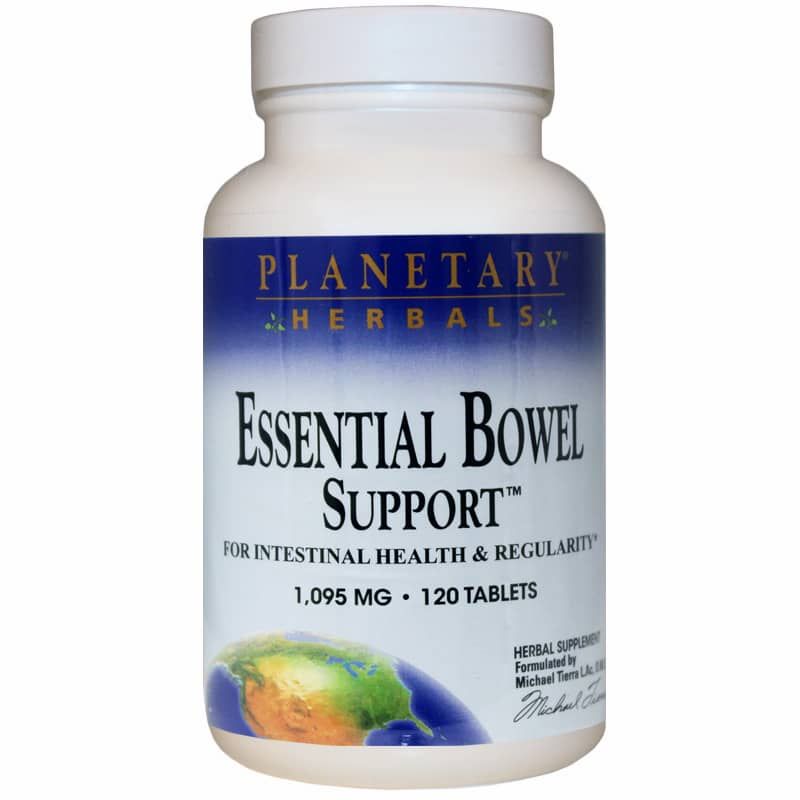 Essential Bowel Support 1095 Mg, 120 Tablets | Существенная поддержка кишечника 1095 мг, 120 таблеток
