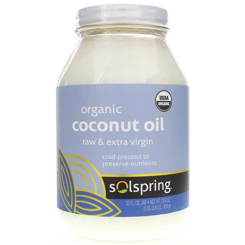 Extra Virgin Coconut Oil Organic, 32 Oz | Органическое кокосовое масло экстра вирджин, 32 Oz