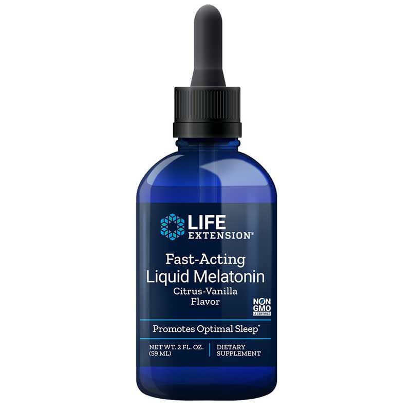 Fast-Acting Liquid Melatonin Citrus-Vanilla | Жидкий мелатонин быстрого действия цитрусово-ванильный