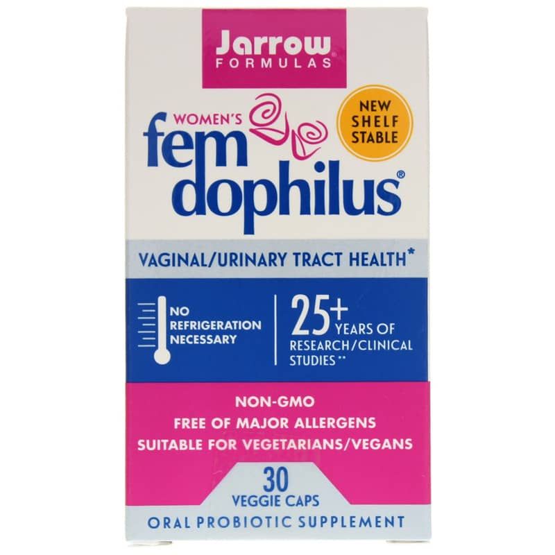 Fem-Dophilus Shelf Stable, 30 Veg Capsules | Фем-дофилус стабильный, 30 вегетерианских капсул