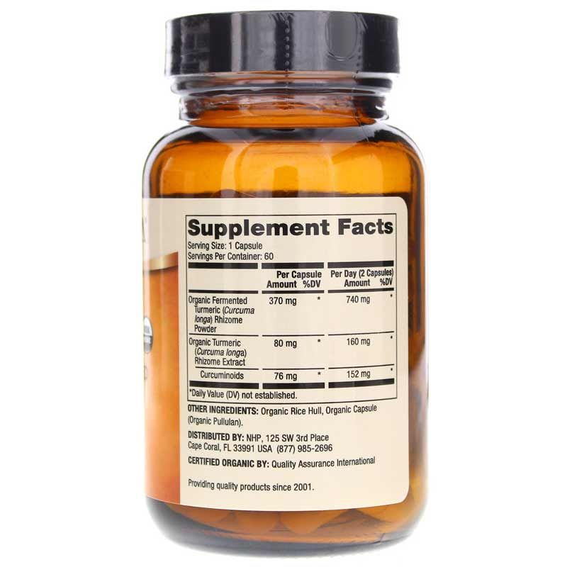 Fermented Turmeric, 60 Capsules | Ферментированная куркума, 60 капсул