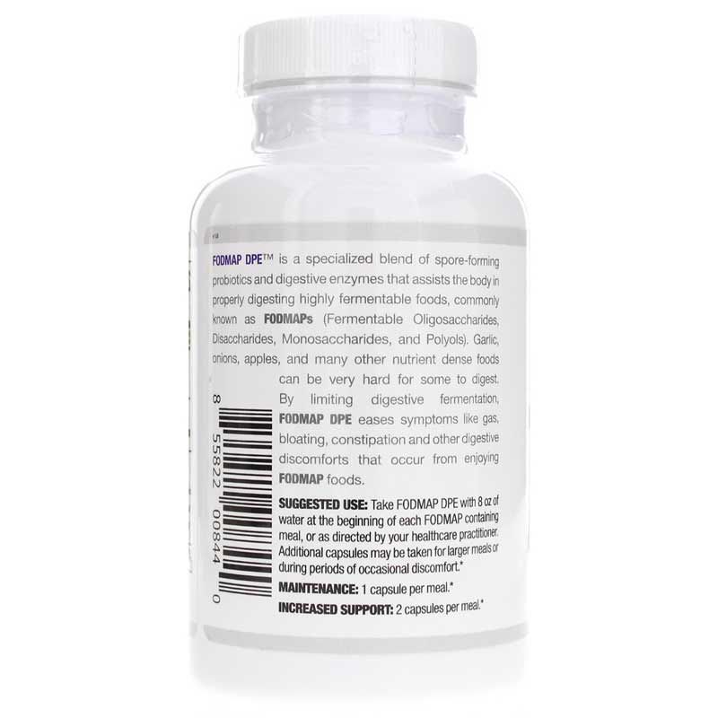 FODMAP DPE Digestive Probiotics, 180 Capsules | FODMAP DPE пищеварительные пробиотики, 180 капсул